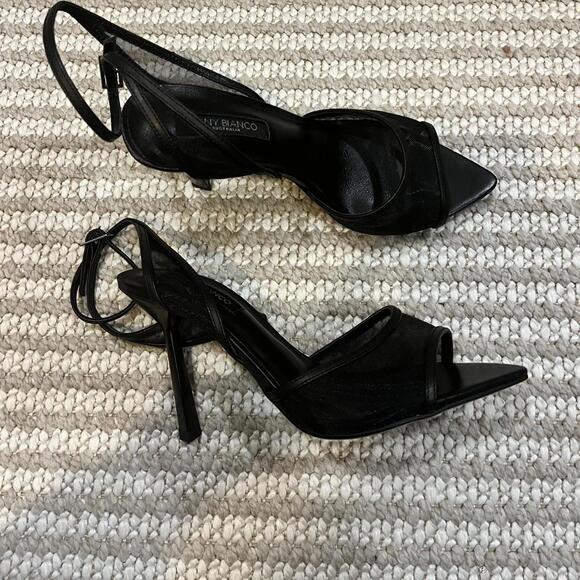 Tony Bianco Miley Sandal in Black - Picture 3 of 9
